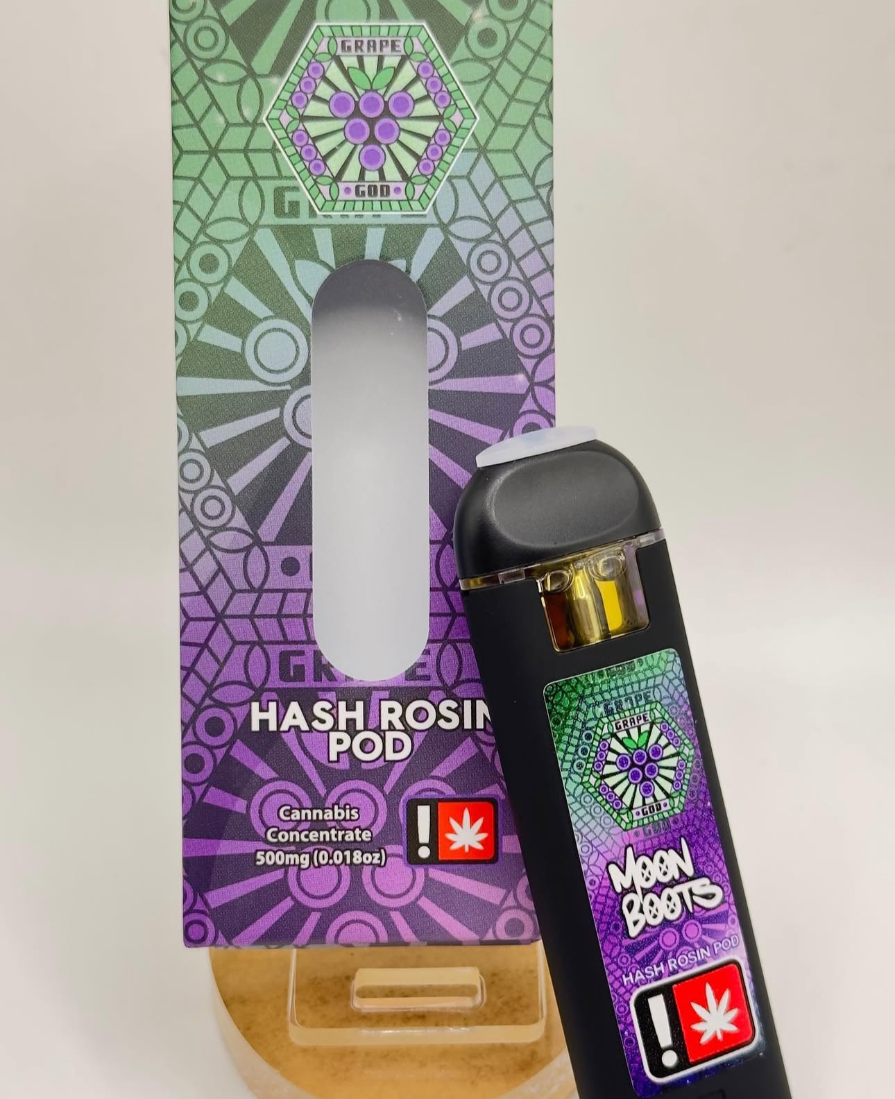 grape god hash rosin pod​
