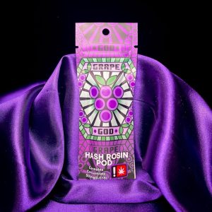 grape god hash rosin pod