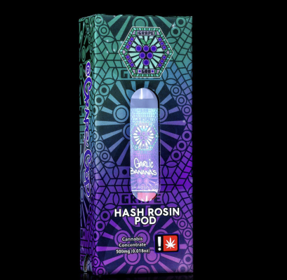 grape god hash rosin pod
