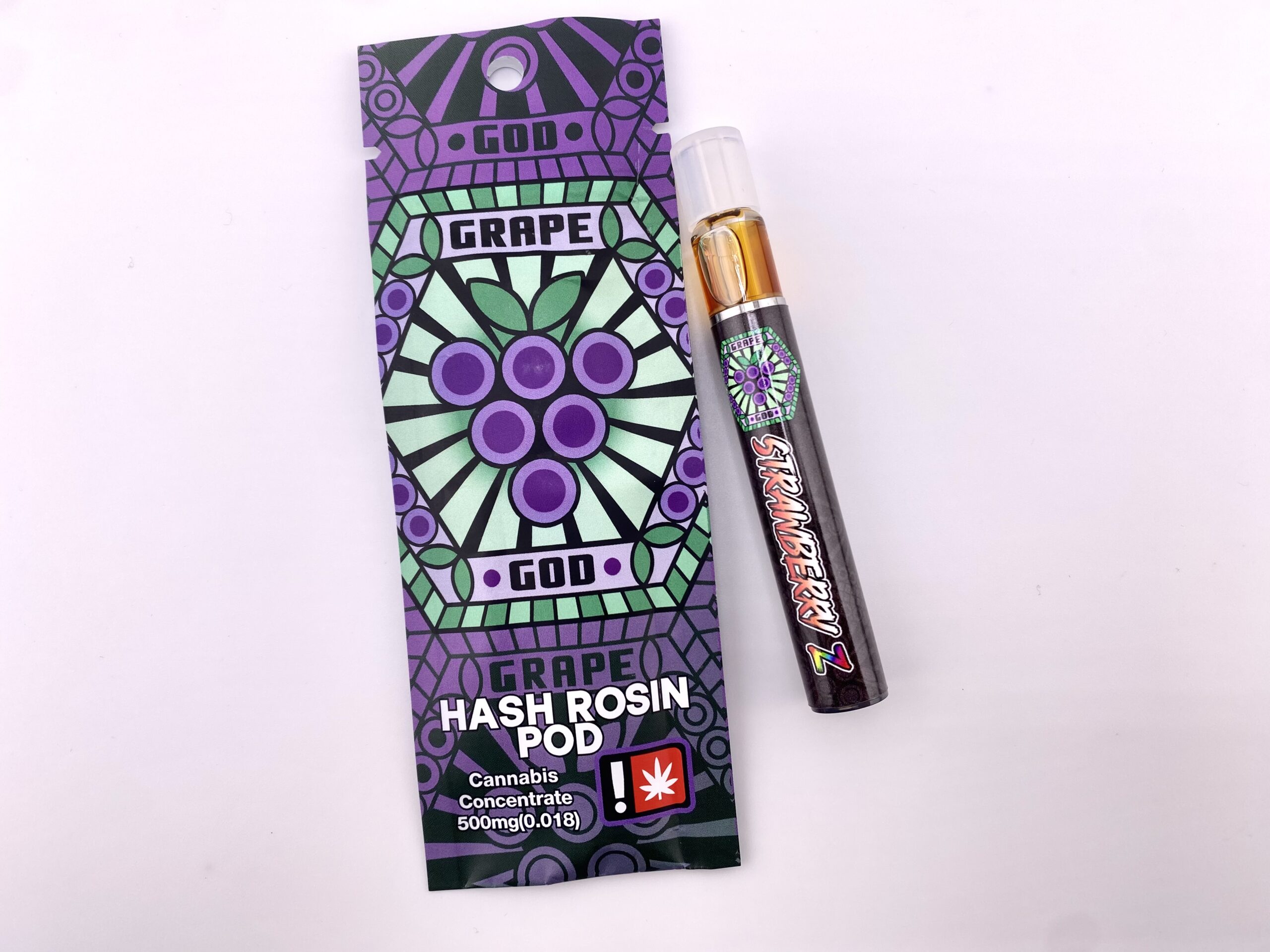 grape god hash rosin pod​